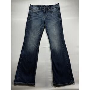 Cody James Men's Bootcut Blue Denim Jeans - Size 32x32 (34x31.5) *READ*